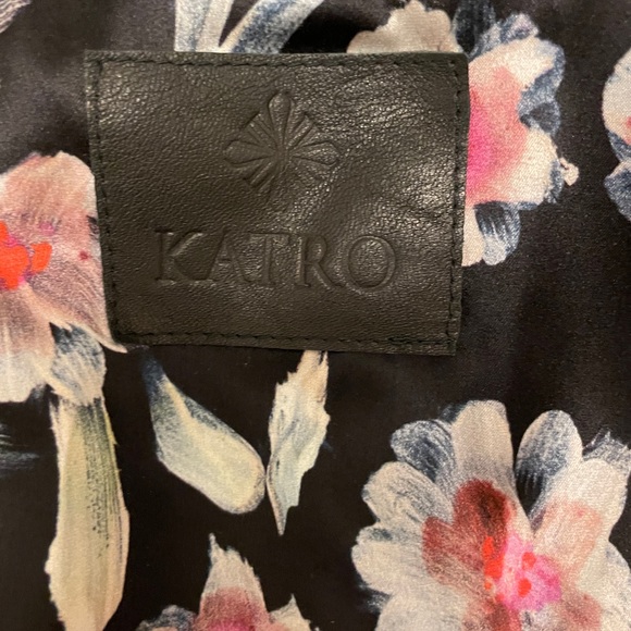 KATRO LAUREL CANYON LEATHER JACKET - Small - excellent like brand new condition - Picture 2 of 6